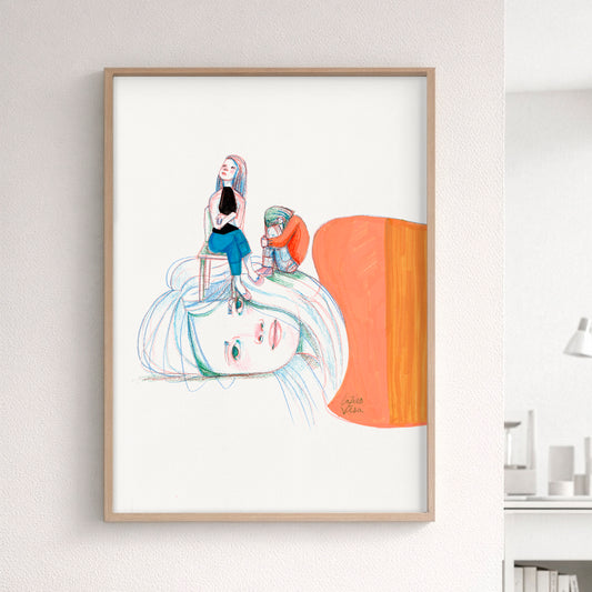 Póster Amanda de la Colección "No somos una"